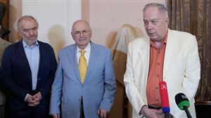 Торжественное открытие бюста Вероники Дударовой