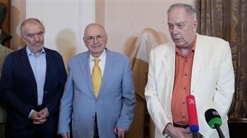 Торжественное открытие бюста Вероники Дударовой