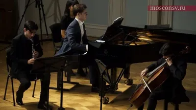 Nino Rota. Trio for clarinet, cello and piano (1973). II. Andante