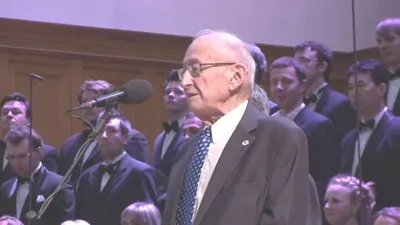 M. Perelman Speaks at the Charity Evening