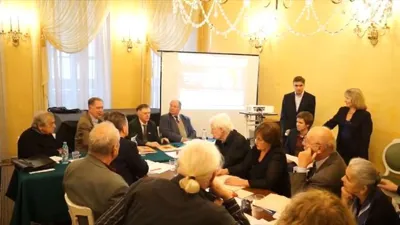Presentation of the Splayn social network at a meeting of the Music Society of Moscow