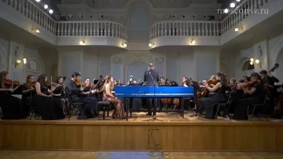 F. Poulenc. <i>Сoncert champêtre</i> for harpsichord and orchestra. Finale (Presto)