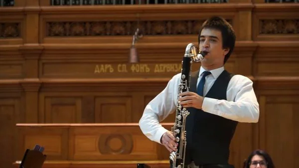 Pierre Max Dubois. Sonatina-tango for bassoon and piano (version for bass clarinet)