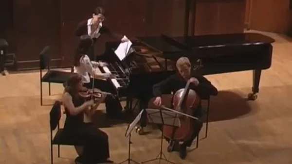 E. Chausson. Trio in G minor: 4<sup>th</sup> mvt. Perf. by <i>Corde</i> Piano Trio