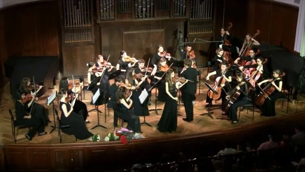German Galynin. Aria for violin and string orchestra (1959)