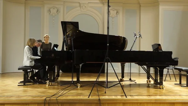 K. Debussy. Little Suite for Piano 4 Hands