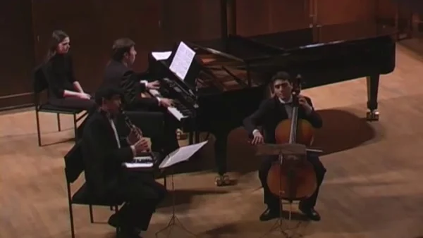 V. Ouryupin, T. Muradian, S. Khristenko. Brahms. Trio for clarinet, cello and piano: 1<sup>st</sup> movement
