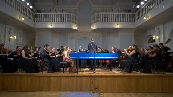 F. Poulenc. <i>Сoncert champêtre</i> for harpsichord and orchestra. Finale (Presto)
