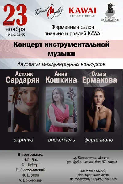 Концерт инструментальной музыки