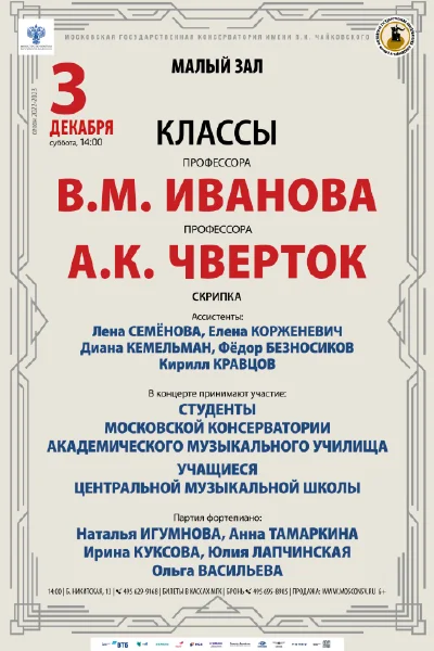 Класс профессорор В.М. Иванова, А.К. Чверток