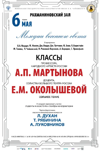 Класс доцента Е.М. Околышевой, профессора А.П. Мартынова