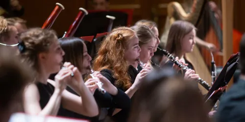 Students symphony orchestra