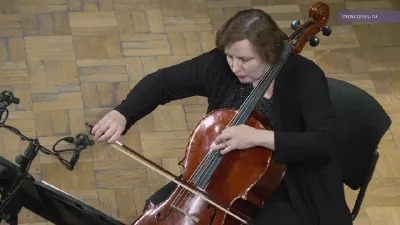 Yaroslav Sudzilovsky. <i>The Saint Animation</i> for solo cello. Performed by Olga Galochkina