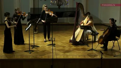 Эдуард Кипрский. Элегическое концертино для арфы и струнного квартета
