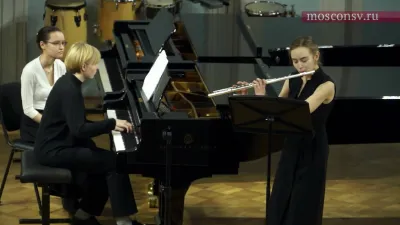 Иван Соколов. Соната для флейты и фортепиано. I часть