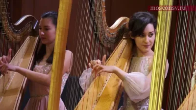 <i>Spanish folk music</i> Harp ensemble of Emilia Moskvitina