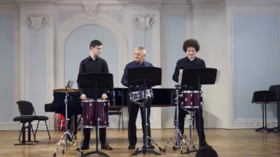 Saul Goodman. Trio for percussion