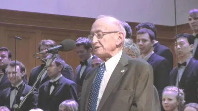 M. Perelman Speaks at the Charity Evening