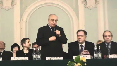 The Signing of a Cooperation Agreement between Moscow University and Moscow Conservatory