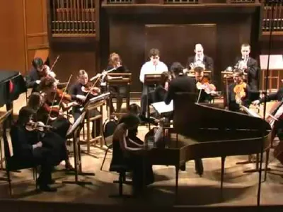 Joseph Haydn. Concerto in D major for clavier and orchestra: 3<sup>rd</sup> movement. Soloist: Alexandra Koreneva