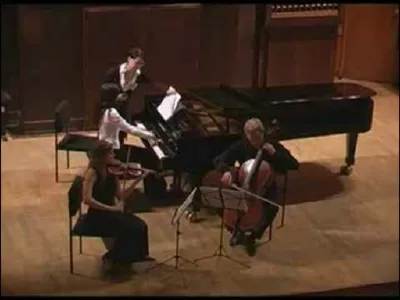 E. Chausson. Trio in G minor: 4<sup>th</sup> mvt. Perf. by <i>Corde</i> Piano Trio