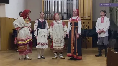 «Ох, пóлно солнышку…» Лирическая песня из с. Дуброво Кировского района Калужской области