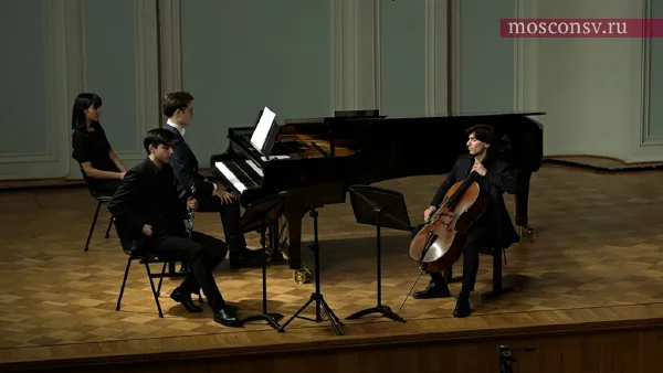 Nino Rota. Trio for clarinet, cello and piano (1973). II. Andante