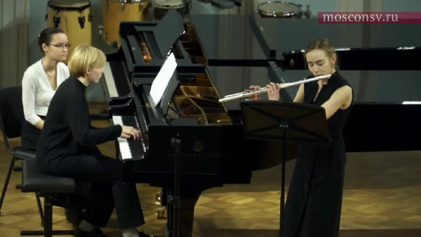 Ivan Sokolov. Sonata for flute and piano. Part I