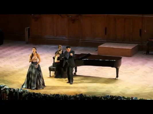Zurab Sotkilava at the Great Hall of the Moscow Conservatory