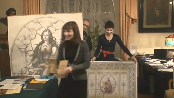 О витраже «Святая Цецилия» в Большом зале