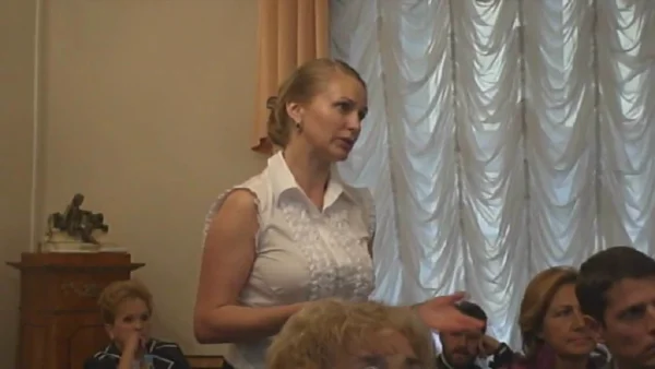 Выступление А. Сахно на Попечительском совете