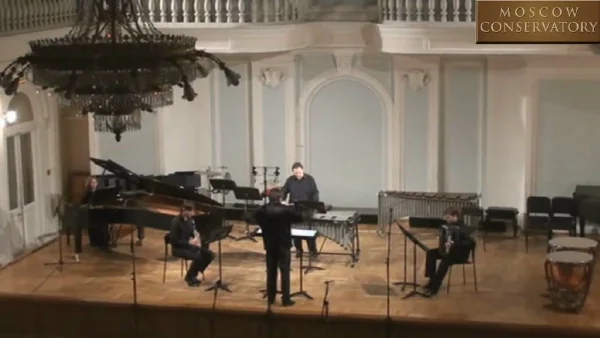 Ada Gentile. ‘Staccato dal Mondo’ for clarinet, vibraphone, accordion and piano