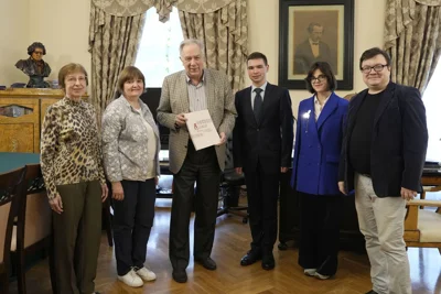Передача возрожденной партитуры «Яр-Хмель»