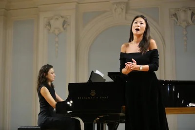Вероника Ан (сопрано). Партия фортепиано – Маргарита Шатилова