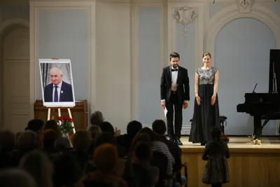 Концерт памяти создателя и бессменного руководителя Музея-заповедника С.В. Рахманинова «Ивановка» Александра Ермакова. Рахманиновский зал