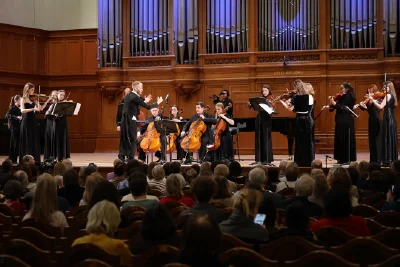 С. Барбер – Adagio для струнных, соч. 11. Исполняет Камерный оркестр «Rise Orchestra», художественный руководитель и дирижер – Богдан Радич