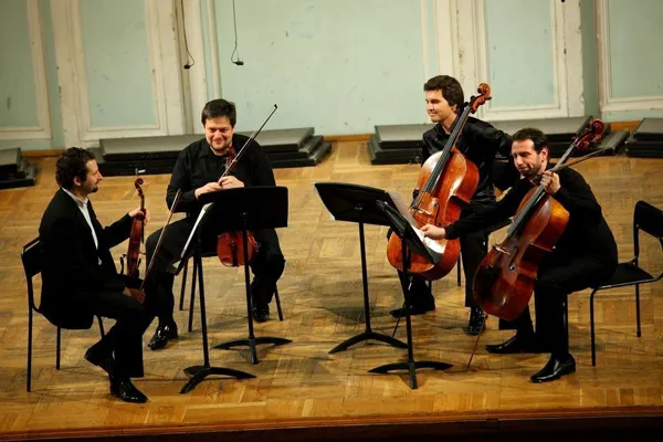7 ноября 2012 года. Концерт фестиваля «Viva cello», проведенный совместно с ассоциацией «Alma Mater»<br>
Илья Грингольц (скрипка), Юрий Жислин (альт), Борис Андрианов (виолончель), Александр Бузлов (виолончель).