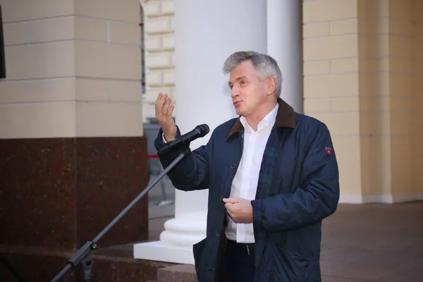 Министр Правительства Москвы, руководитель Департамента культуры города Москвы Александр Владимирович Кибовский.