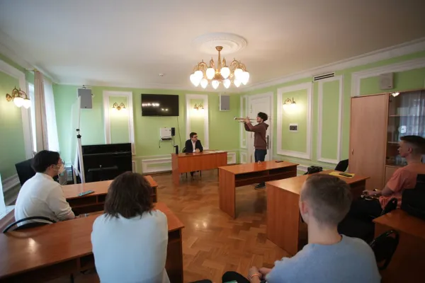 Открытый урок преподавателя М. А. Гайдука