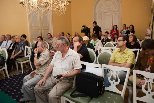 Пресс-конференция V Международного конкурса пианистов имени А.Н. Скрябина. Конференц-зал Московской консерватории. 26 июня 2012 г.