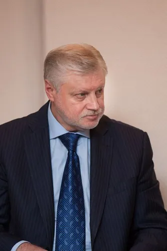 Выступает руководитель фракции «Справедливая Россия»﻿ в Государственной Думе РФ﻿ Сергей Михайлович Миронов.