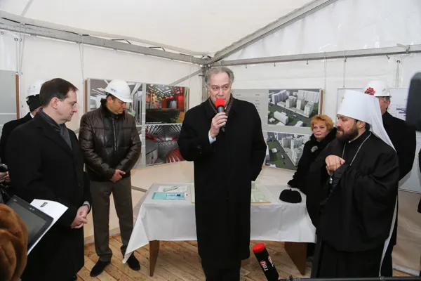 Выступает ректор Московской консерватории, профессор Александр Сергеевич Соколов.