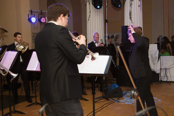 Выступление Brass-ансамбля Московской консерватории под управлением Ярослава Белякова.