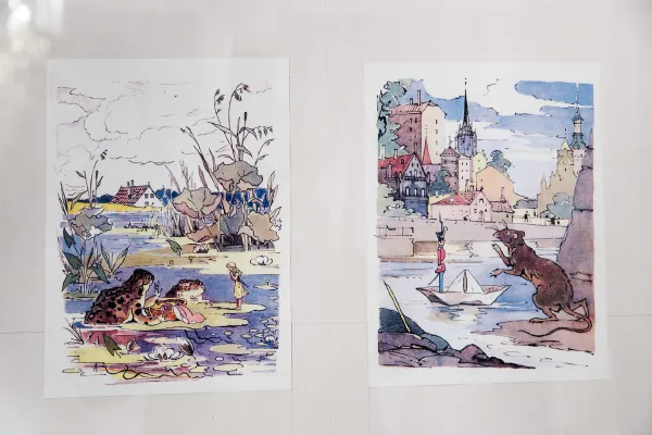 Валерий Сергеевич Алфеевский (1906 – 1989) – советский иллюстратор, художник, график, член Московского союза художников. Иллюстрации к сказкам Г.Х. Андерсена.