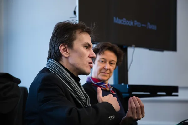 Синхронный перевод – Сергей Чирков («Студия новой музыки»)