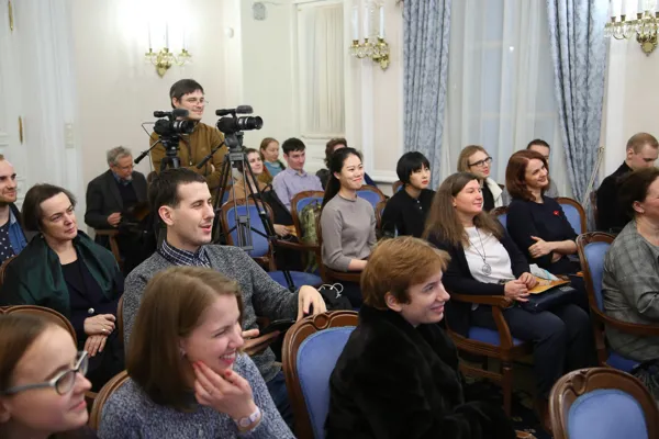 Открытие Международной научной конференции «Пути развития русской оперы»: к 180-летию М. П. Мусоргского и 175-летию Н. А. Римского-Корсакова в Конференц-зале консерватории