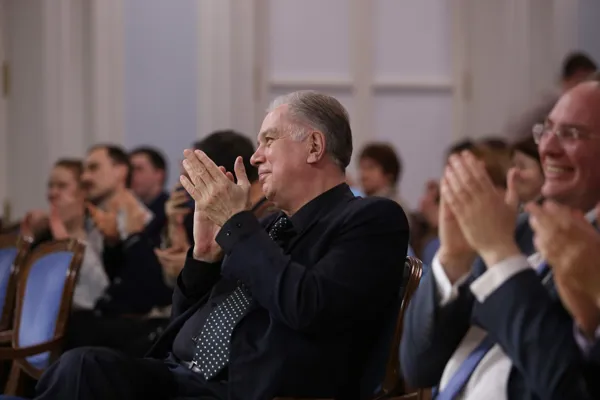 В Рахманиновском зале консерватории состоялся четырёхчасовой мастер-класс Народного артиста СССР, лауреата государственной премии СССР Владимира Минина