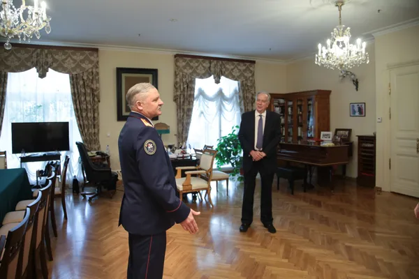В ректорате консерватории состоялась торжественная церемония вручения юбилейных медалей Следственного комитета Российской Федерации «75 лет Победы в Великой Отечественной войне 1941-1945 гг.» руководству Московской консерватории