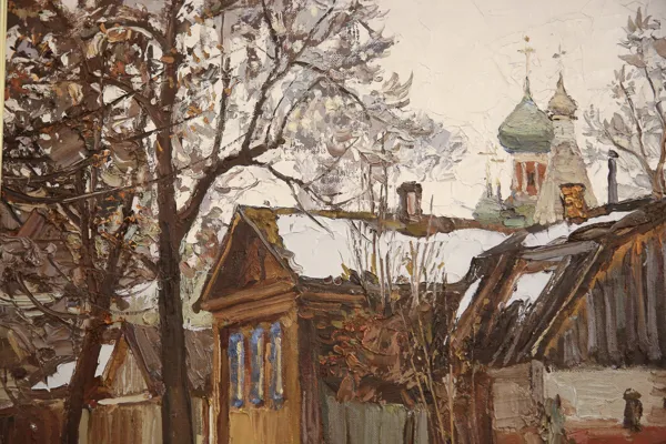 Выставка преподавателей кафедры академической живописи МГХПА им. С.Г. Строганова в фойе партера Большого зала