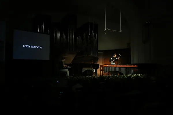 И. Миронюк. «Urbanostinato». Исполняют Иван Миронюк (фортепиано), Сергей Стефко (ударные)